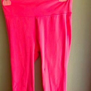 Under armor breast cancer awareness workout pants